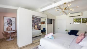 1 makuuhuone, työpöytä, silitysrauta/-lauta, ilmainen Wi-Fi