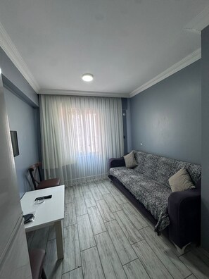 Classic Suite | Laptop workspace, blackout drapes, iron/ironing board, free WiFi - UMK Pansiyon (Usak)