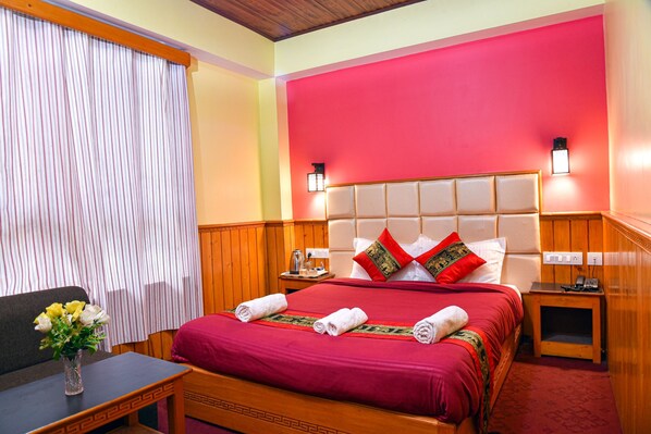 Deluxe dubbelrum - utsikt mot bergen