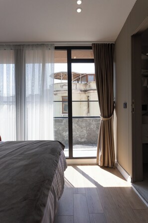 Elite Room, City View | Premium bedding, down comforters, memory foam beds, in-room safe - The Aramis Galata Hotel (Istanbul)