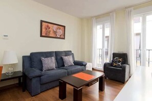 Living area - Madrid - Apartamento 2D (Madrid)