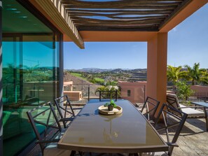 Outdoor dining - Villa with shared pool Salobre Villas XIV (Maspalomas)