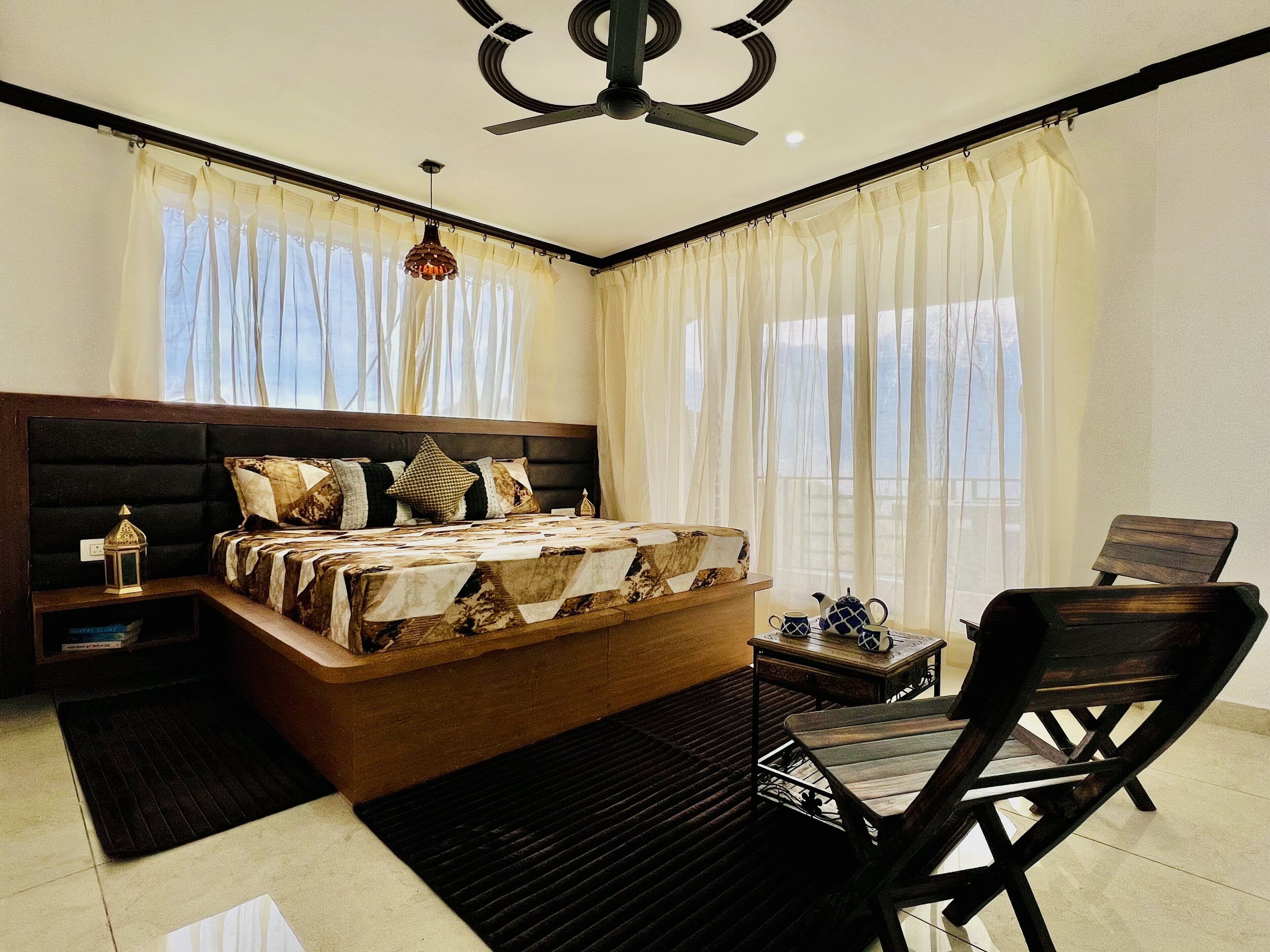 4 多间卧室、WiFi、床单