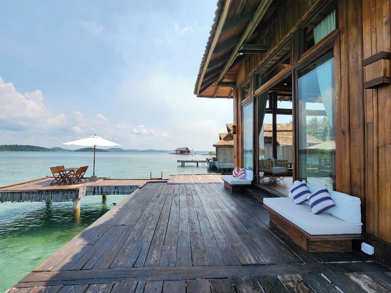 Vista a la playa o al mar