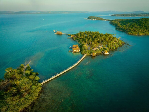 Aerial view - Full Moon Private Island (Kiri Sakor)