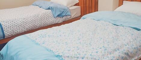 3 habitaciones, wifi y ropa de cama