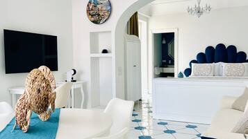 Panoramic Suite | 1 bedroom, Egyptian cotton sheets, premium bedding, down duvets