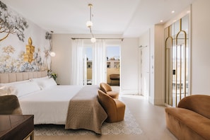 Habitación Premium, Terraza | Ropa de cama hipoalergénica y caja de seguridad en la habitación