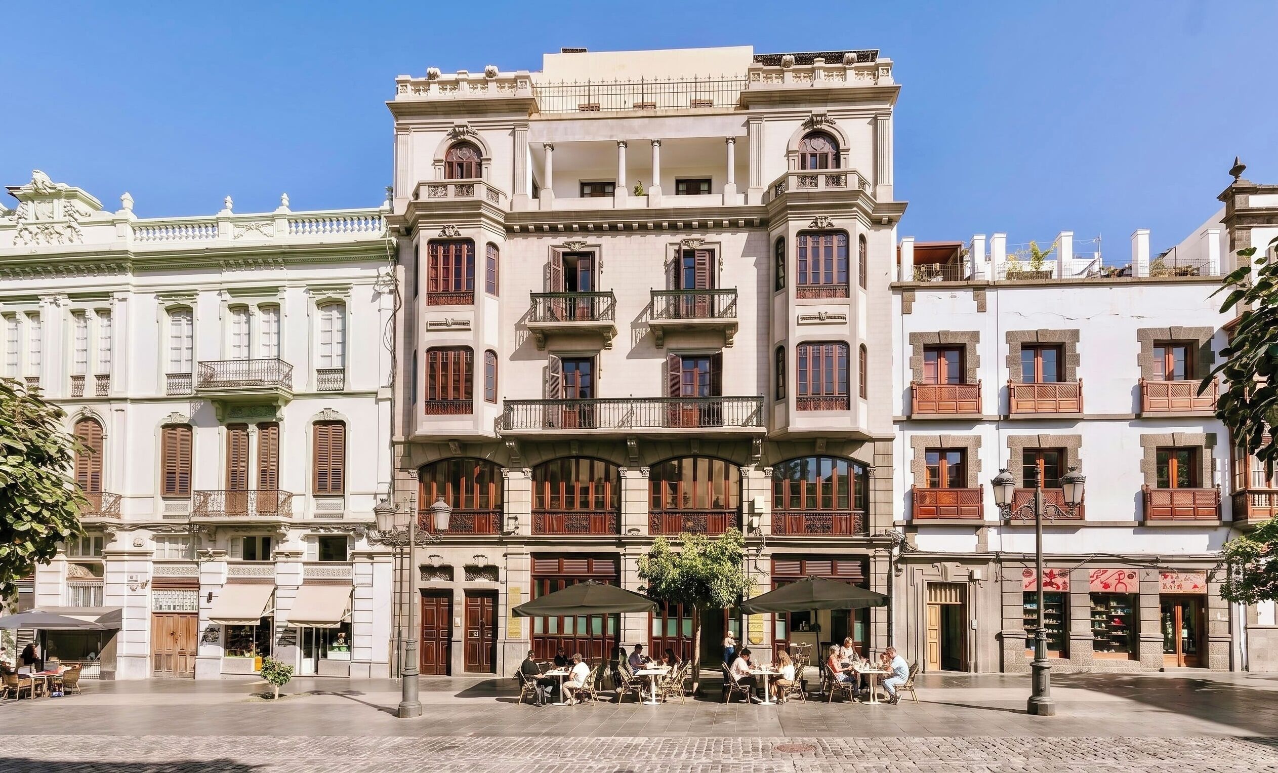 Façade de l’hébergement
