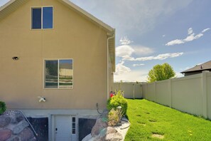 Apartment (1 Bedroom) | Interior - Home Theater & Patio: South Jordan Basement Unit (South Jordan)