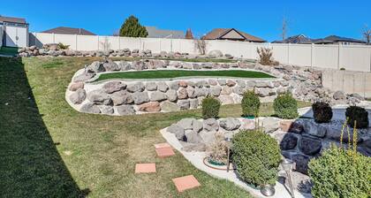 Home Theater & Patio: South Jordan Basement Unit