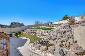 Apartment (1 Bedroom) | Interior - Home Theater & Patio: South Jordan Basement Unit (South Jordan)