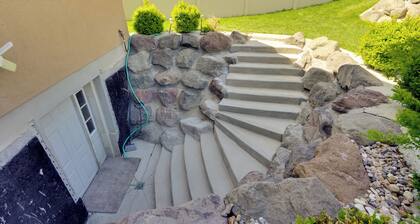 Home Theater & Patio: South Jordan Basement Unit