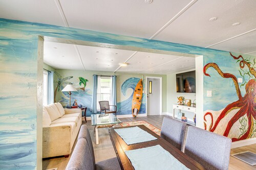 1 Mi to Beach: Home w/ Dock on Canal in Hudson