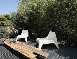 Terrace/patio - Modern Industrial Type House (Porto Rafti)