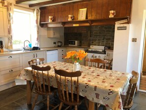 Fridge, microwave, dishwasher, toaster - Brynonnen, New Quay - Four Bedroom Cottage, Sleeps 8 (Nanternis)