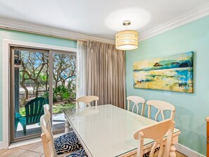 Dining Area - Inlet Dunes #102 | Steps to Beach + Pool! (30A)