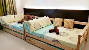 1 غرفة نوم وواي فاي وملاءات أسرّة