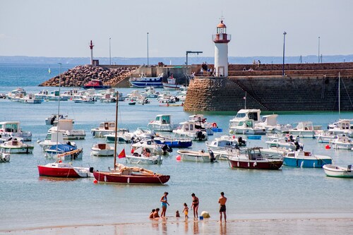 Seaview at 50m beach - Erquy- Flat for 4