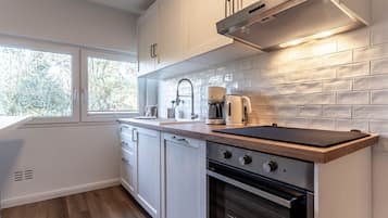 Kühlschrank, Ofen, Herdplatte, Geschirrspüler