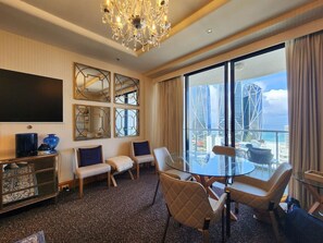 Vue depuis l’hébergement