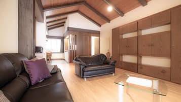 Apartment | Living area | 40-inch LED TV with digital channels