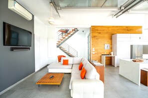 Living area - Vacation Villa Oceanview Hotel Amenities (Providenciales)