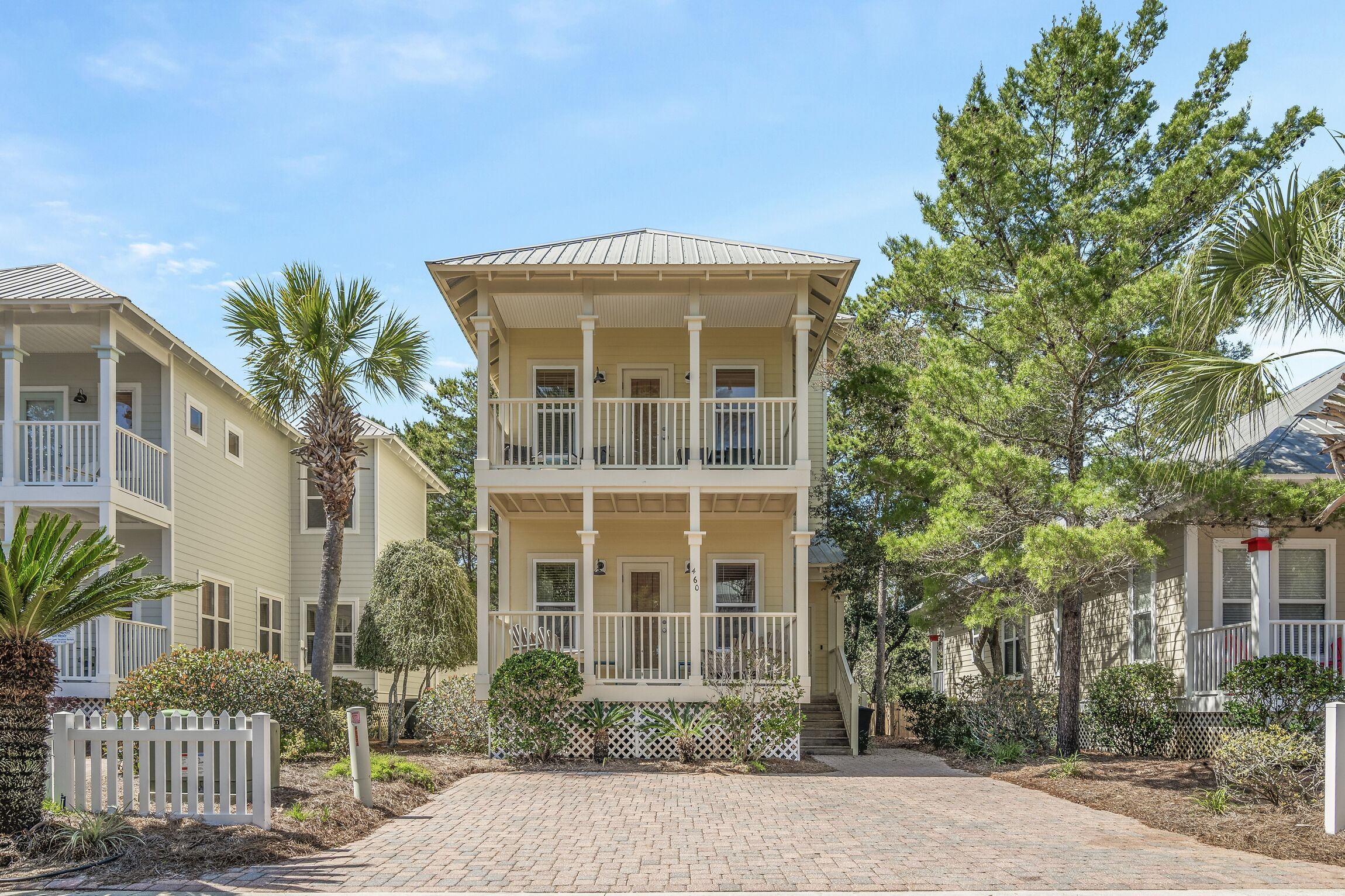Charming 3-Story Beach Cottage in the Old Florida Village - Gated Community