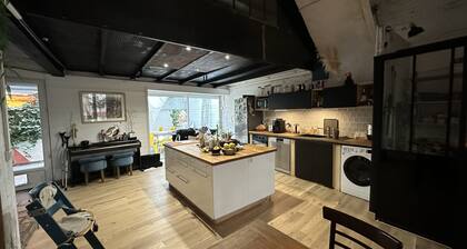 Loft 150m2 Hammam Piscine Centre-ville Longchamps