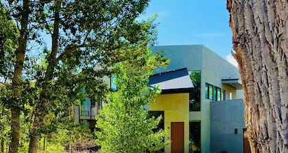 Unique Luxury Home Nestled in the trees.