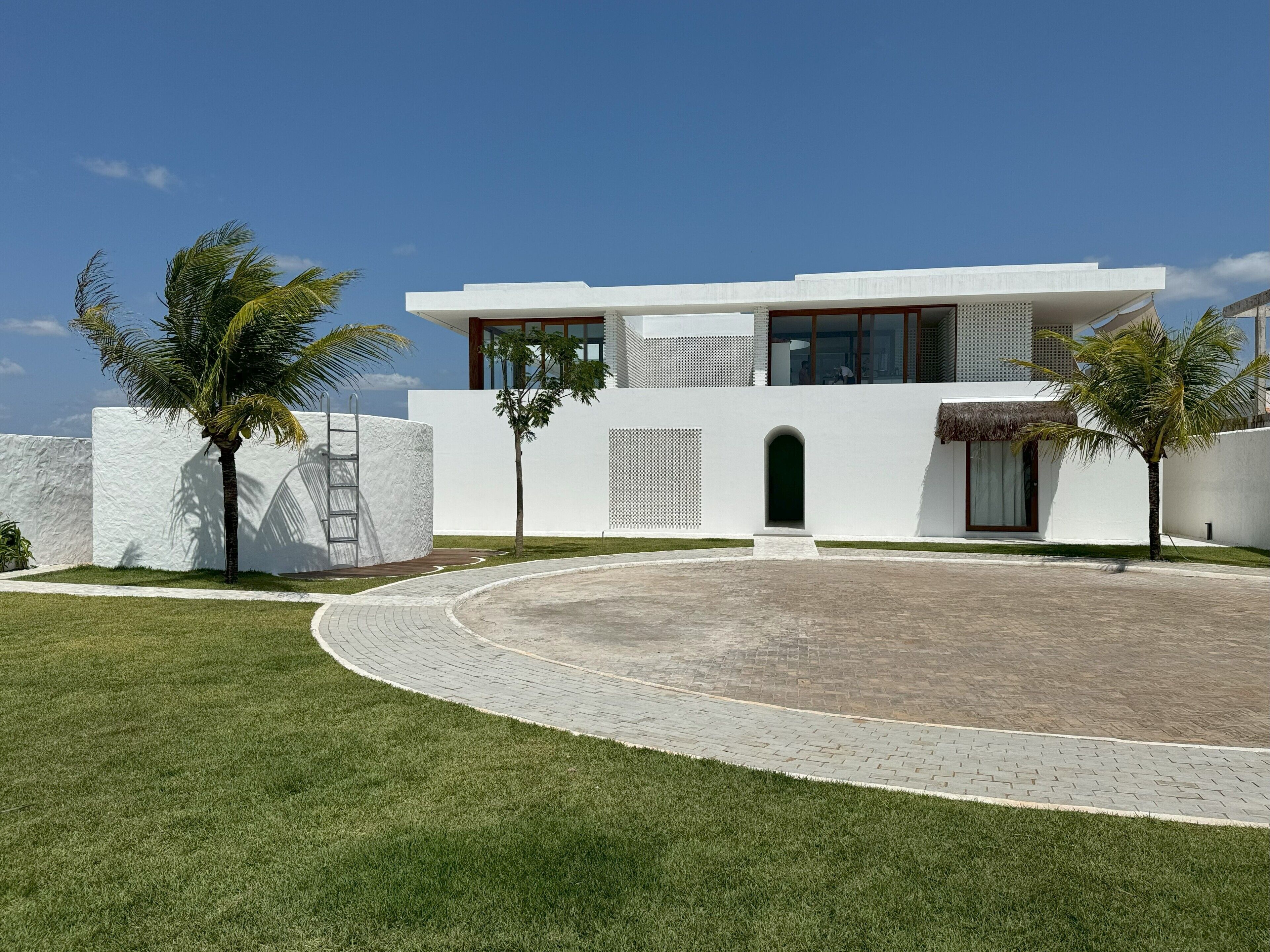 Façade de l’hébergement