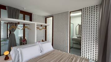 1 chambre, literie de qualité supérieure, matelas Select Comfort