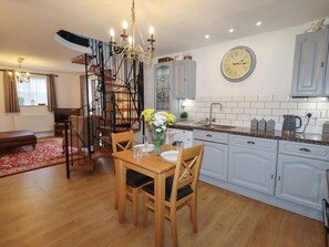 Fridge, dishwasher, cookware/dishes/utensils - The Old Sorting Office (Deeside)