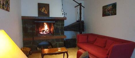 Sala de estar en el lobby