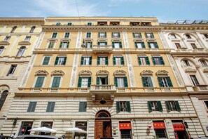 Façade de l’hébergement