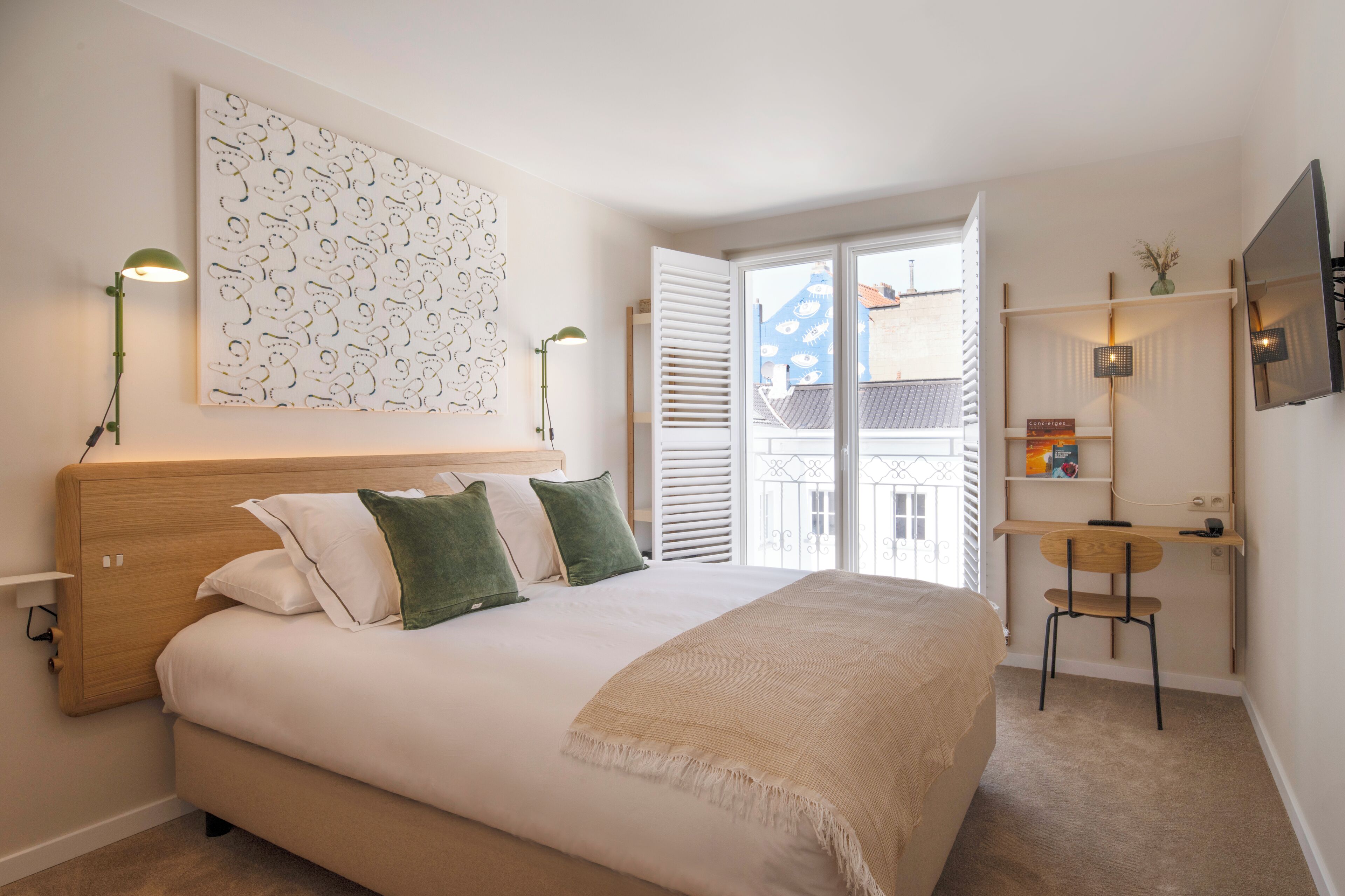 Habitación doble (Cosy) | Colchones Select Comfort, caja fuerte, decoración individual