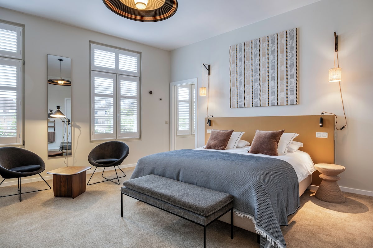 Executive tweepersoonskamer | Select Comfort-bedden, een kluis op de kamer, individueel gedecoreerd