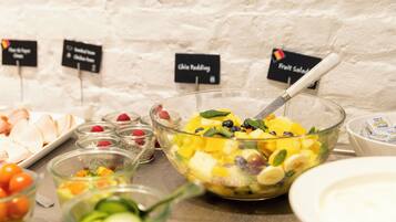 Dagelijks ontbijtbuffet (EUR 19 per persoon)