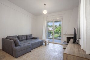 Luksusleilighet (Aris luxury apartment No4) | Oppholdsrom | Flatskjerm-TV