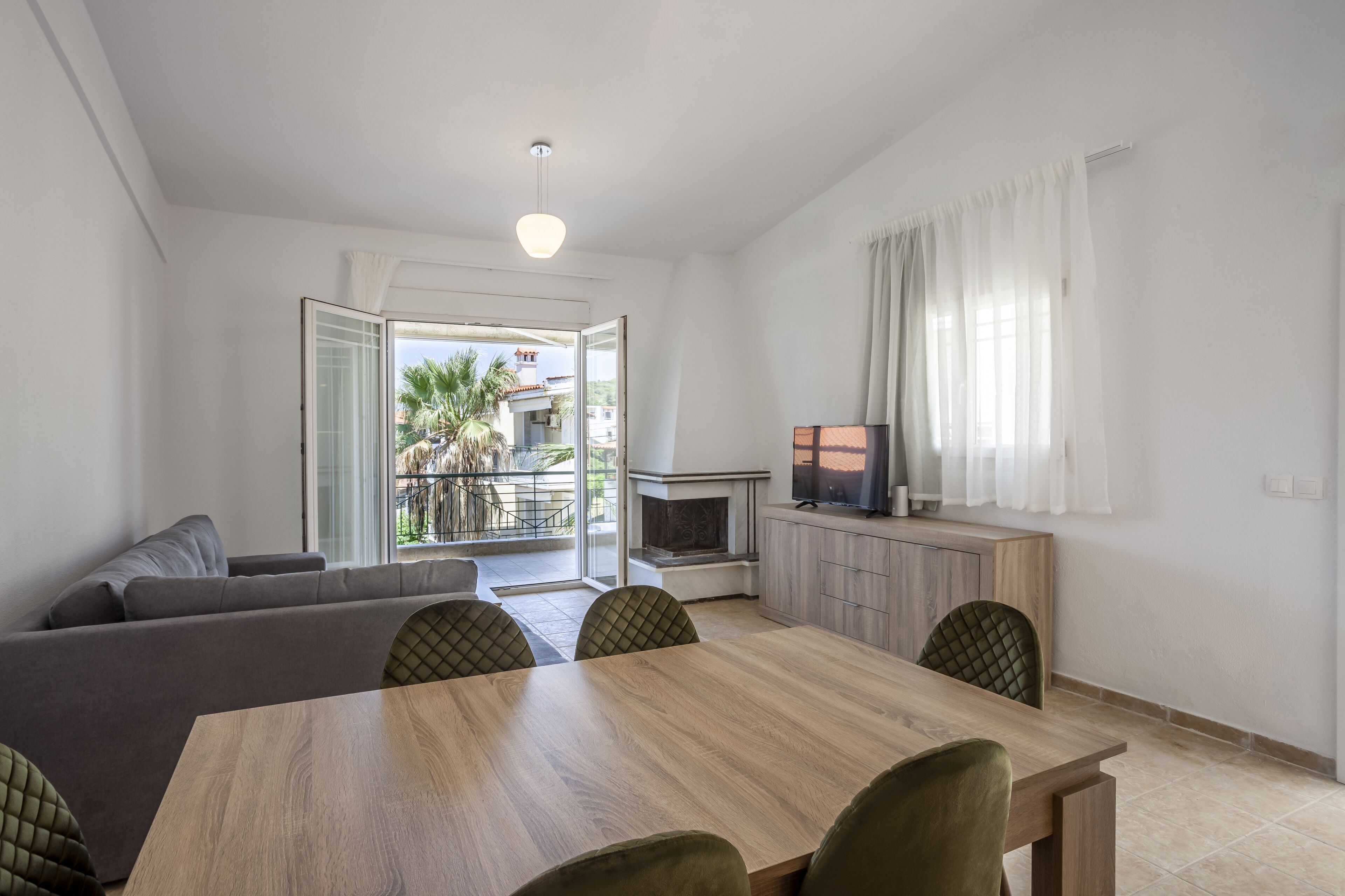 奢華公寓 (Aris luxury apartment No4) | 客廳 | 平面電視