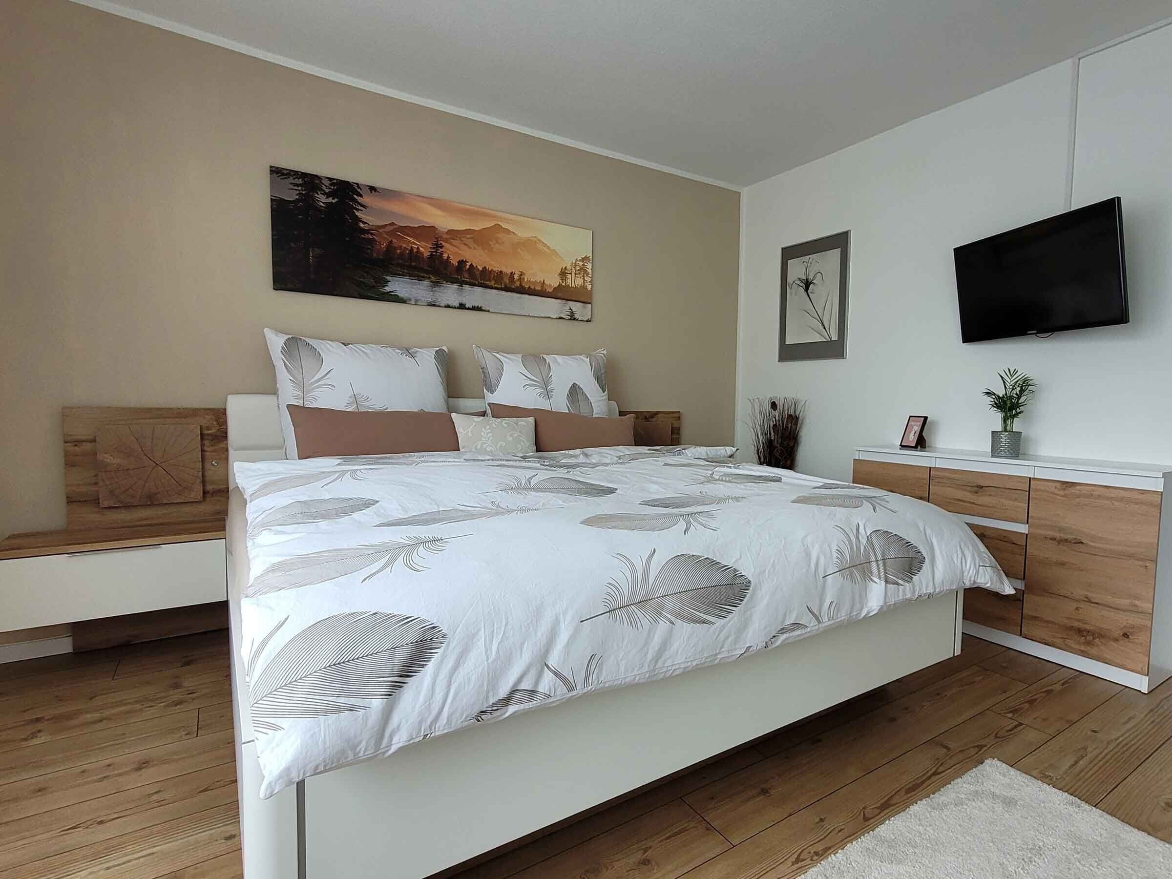 2 Schlafzimmer, kostenloses WLAN, Bettwäsche