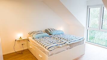 1 Schlafzimmer, kostenloses WLAN, Bettwäsche