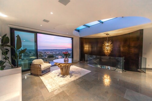 Crystal Palace at the crest of Beverly Hills. A world traveler's paradise.