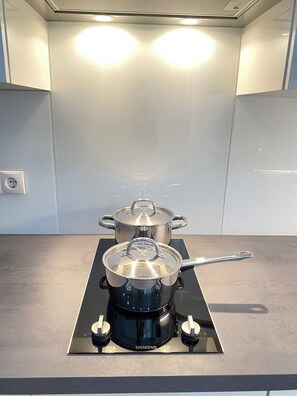 Full-size fridge, microwave, oven, stovetop - Vienna International Studios (Vienna)