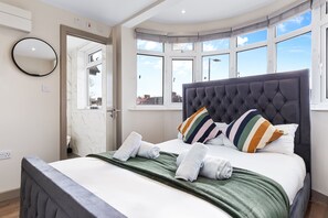 Apartment | 1 bedroom, iron/ironing board, free WiFi, bed sheets - Serviced Modern Studio in Harrow Ha3, London - 4 (Harrow)