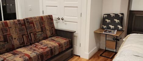 1 chambre, bureau, fer et planche Ă repasser, accĂšs au Wi-Fi (inclus)