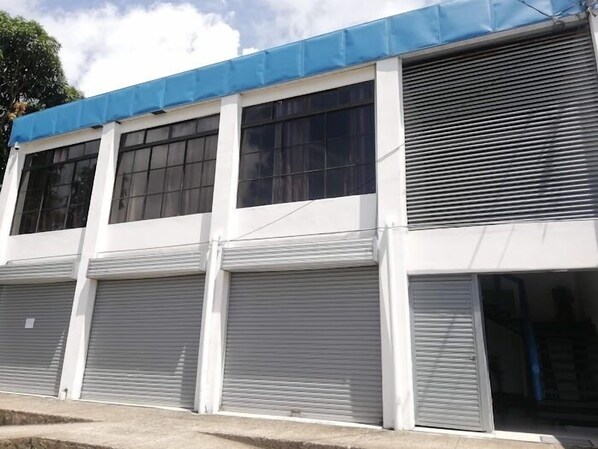 Facciata della struttura