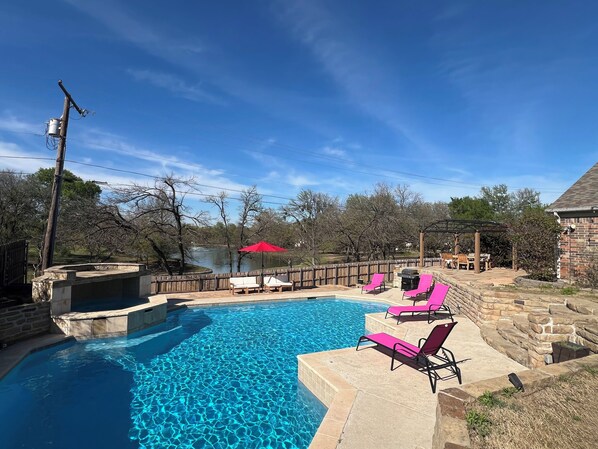 Alberca al aire libre 