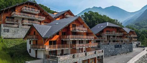 Voorkant van accommodatie