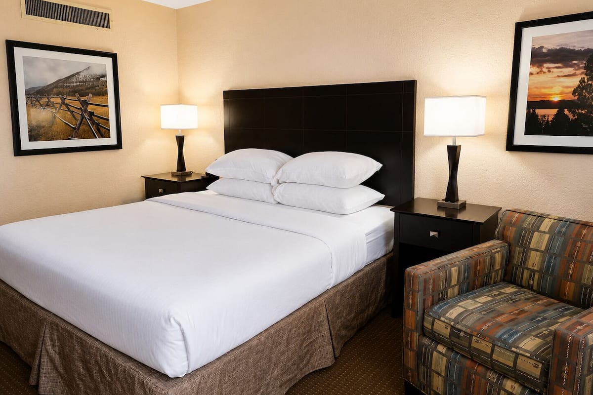 Blackout curtains, iron/ironing board, free WiFi, bed sheets